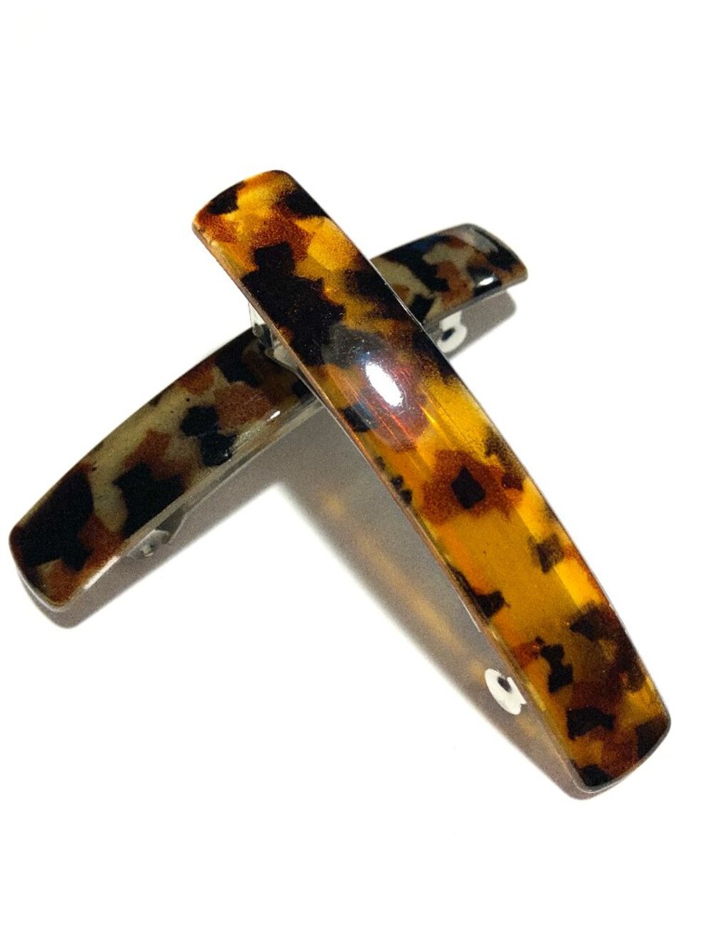 Assortment of 5 Tortoise-Shell Hair Clips, NEW - Picture 3 of 4